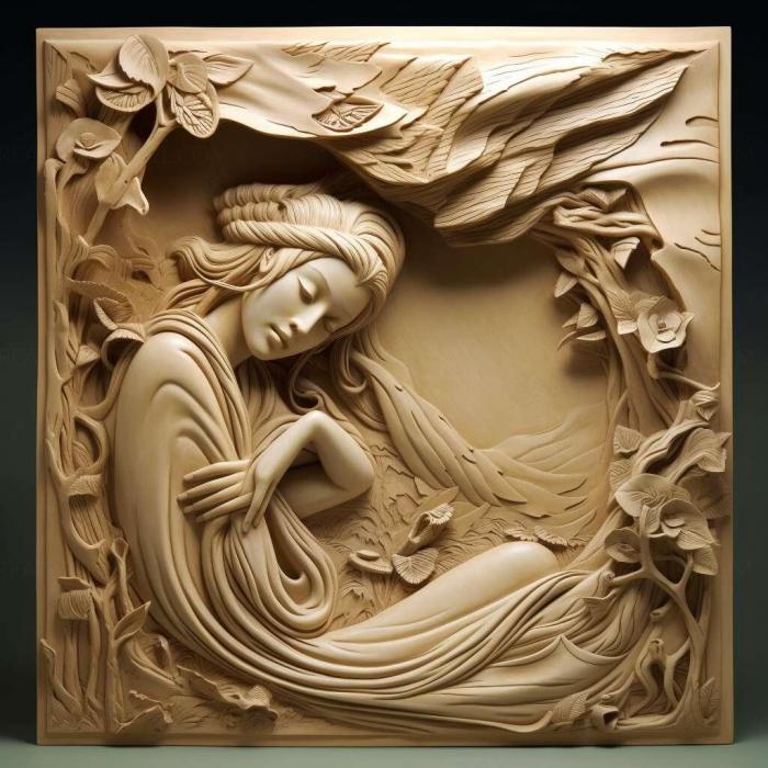 نموذج ثلاثي الأبعاد لآلة CNC 3D Art 